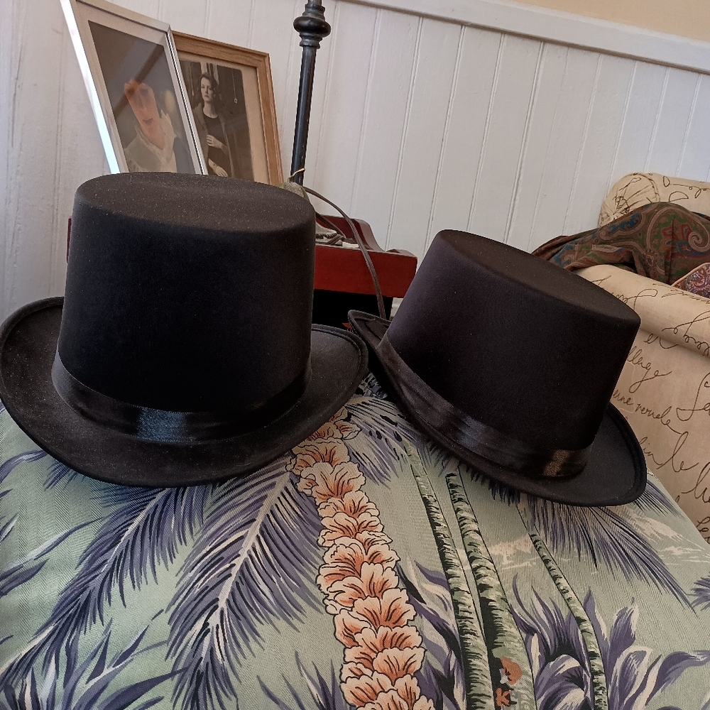 2 costume top hats